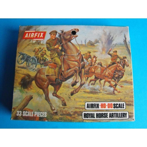 AIRFIX BLUE BOX ROYAL HORSE ARTILLERY