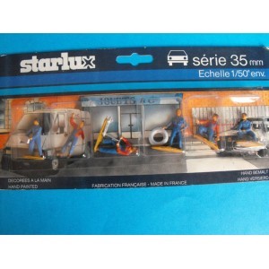 BLISTER SIX MECANICIENS AUTO STARLUX