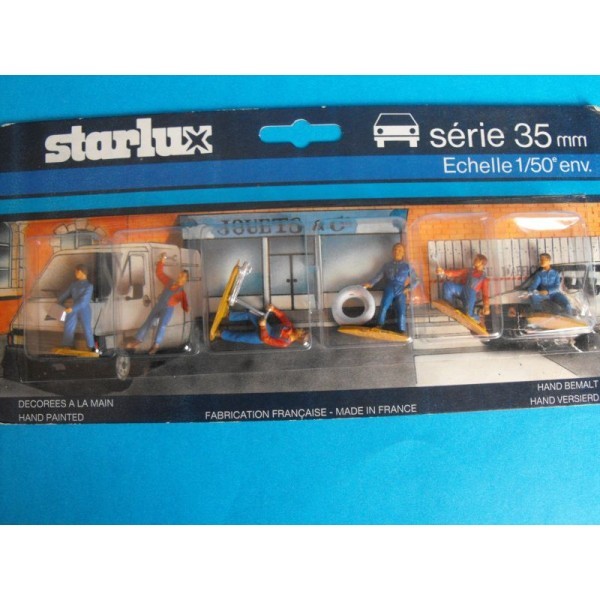 BLISTER SIX MECANICIENS AUTO STARLUX