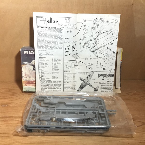 HELLER BELL P-39 Q/N AIRACOBRA BOITE JAUNE  1/72