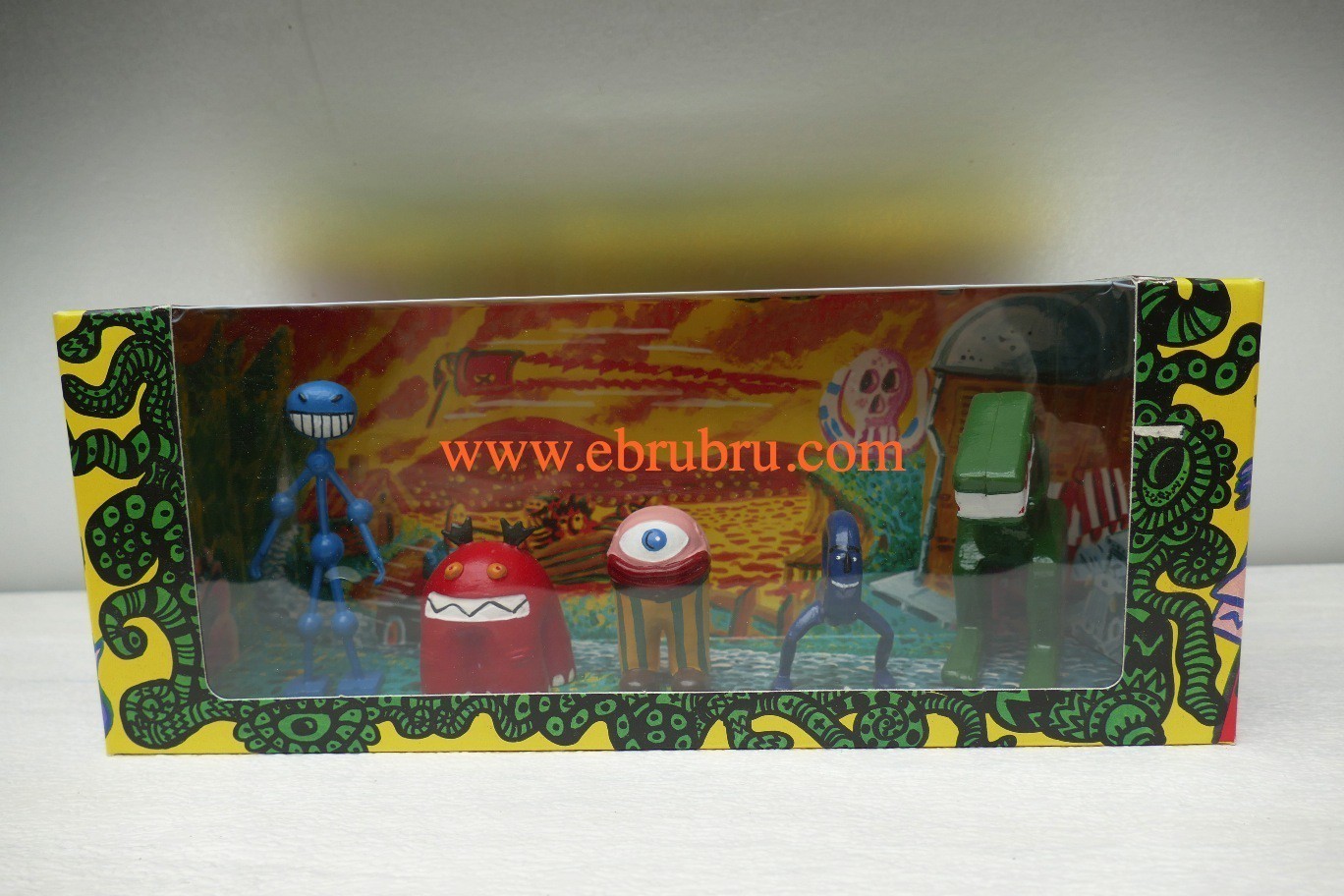 Boite avec ses 5 figurines  Di Rosa Land Starlux Rare