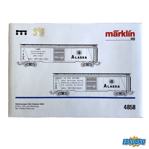 Coffret de wagons Alaska MARKLIN 4858