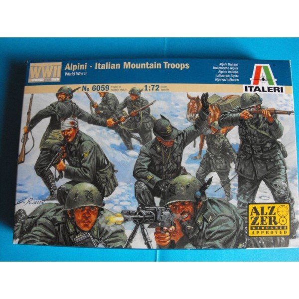 TROUPES DE MONTAGNE ITALIENNES WW II ITALERI