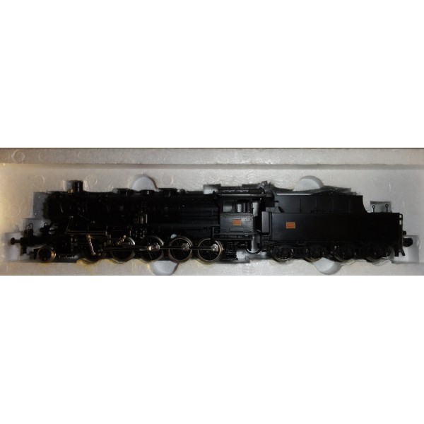 LOCOMOTIVE FLEISCHMANN  4178 Locomotive Vapeur 150.Z.2255 avec tender 26.Z.2255  SNCF schwarz OVP H0 