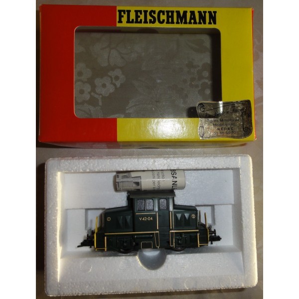 LOCOMOTIVE FLEISCHMANN 4204 Diesellok BR MV 9 Epoche IV Spur H0 – OVP 