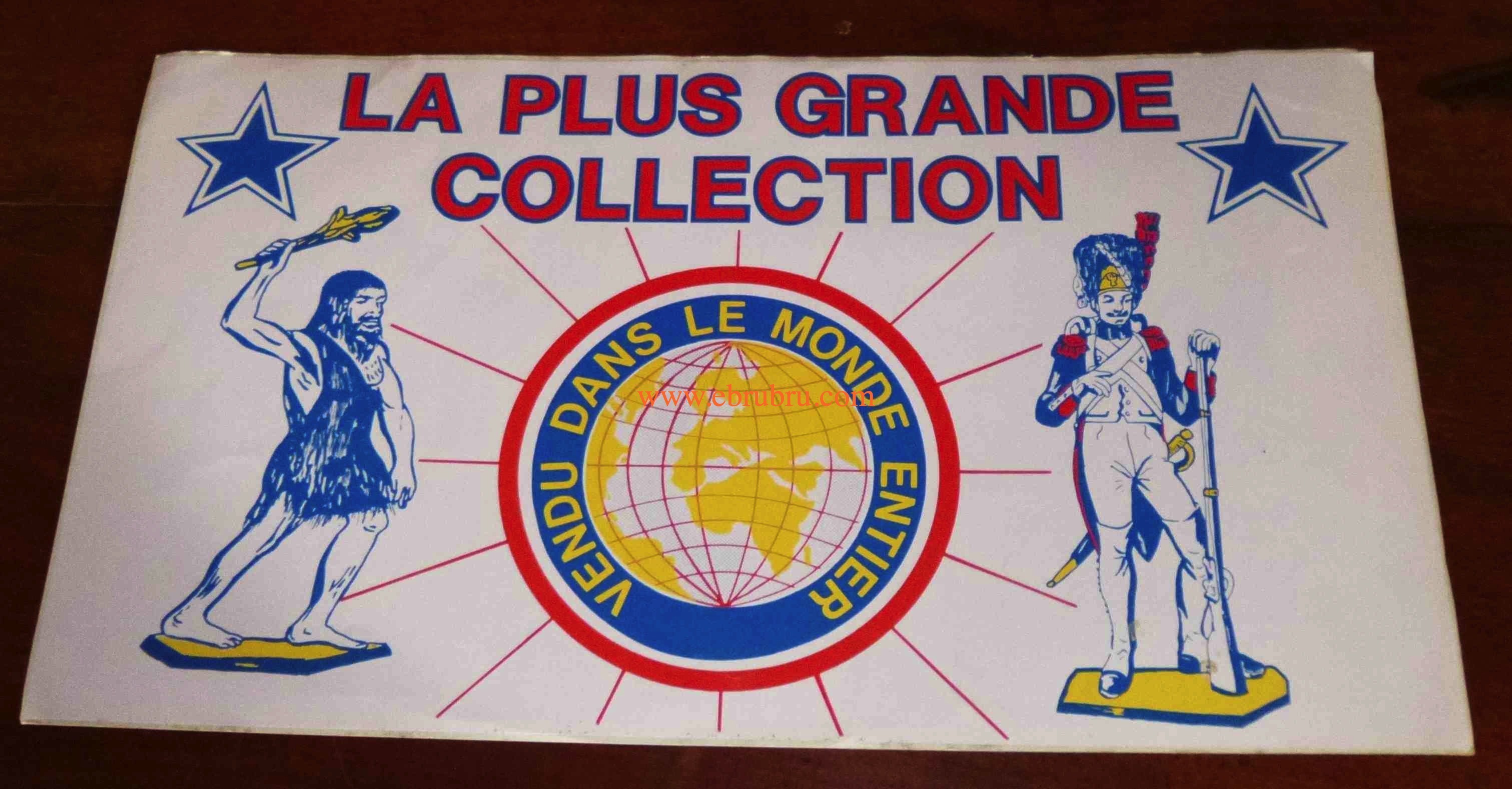 Autocollant La plus Grande Collection Starlux vitrine magasin PLV