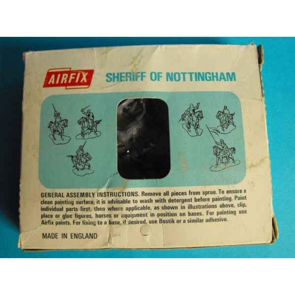 AIRFIX BLUE BOX SHERIFF OF NOTTINGHAM