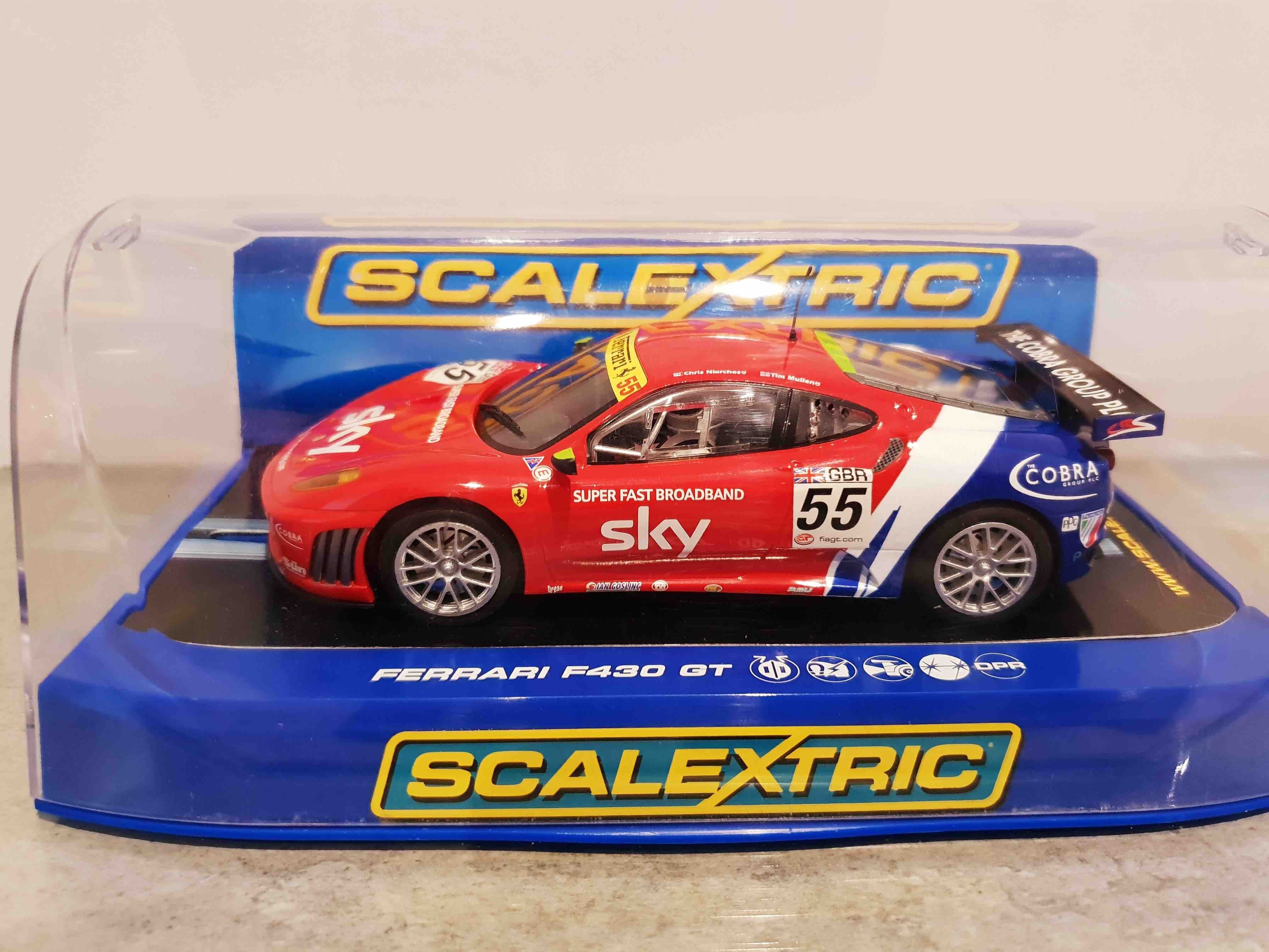 SCALEXTRIC C3085 FERRARI F430 GT N 55