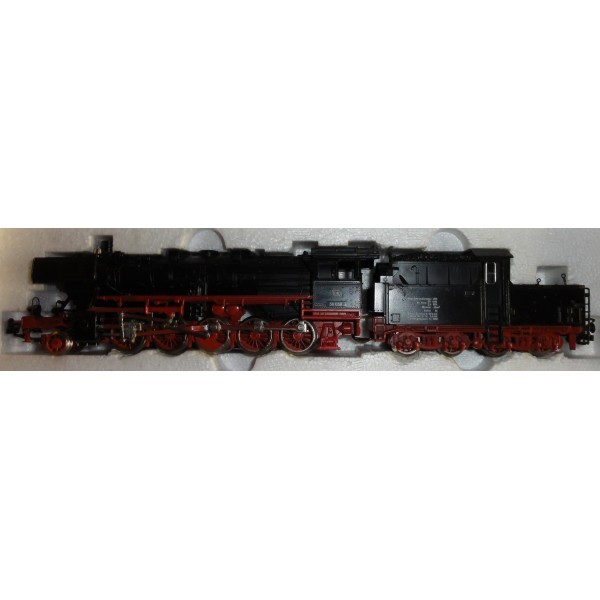 LOCOMOTIVE VAPEUR FLEISCHMANN 1363  DB Dampflok BR50 058 Cabinentender OKT  Spur H0 – OVP 