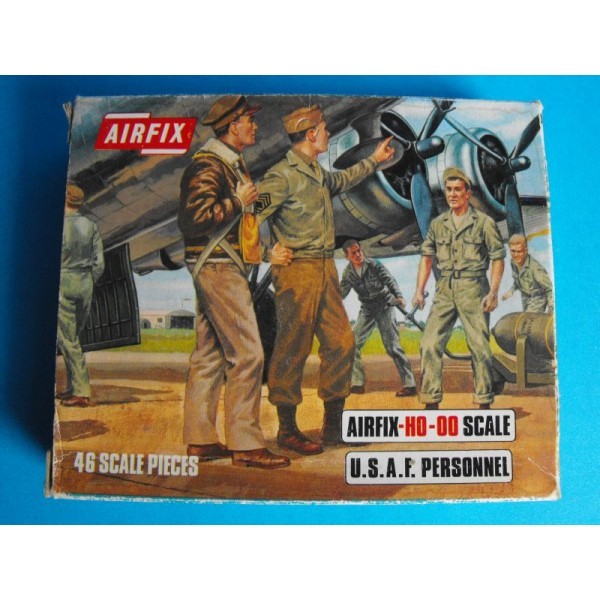 AIRFIX BLUE BOX USAF PERSONNEL