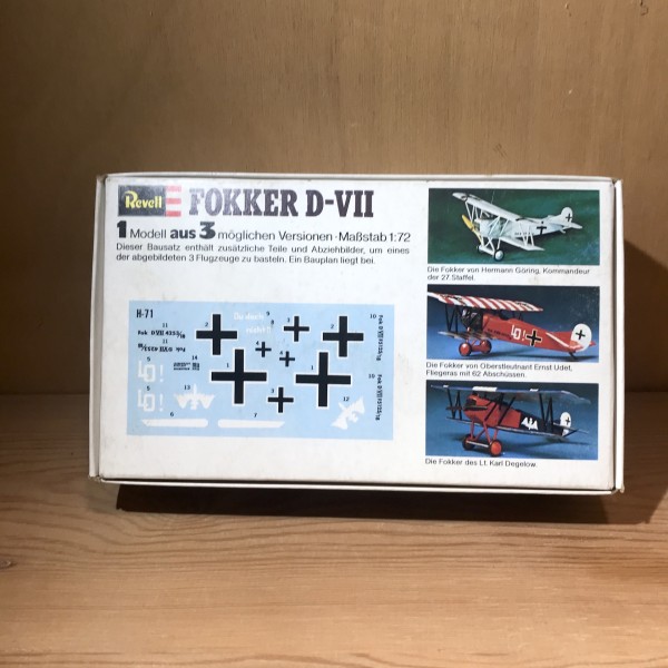 Fokker DR-VII REVELL H-71
