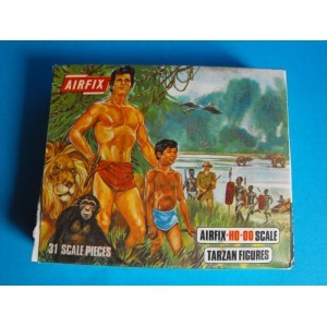 AIRFIX BOITE BLEU TARZAN FIGURINES