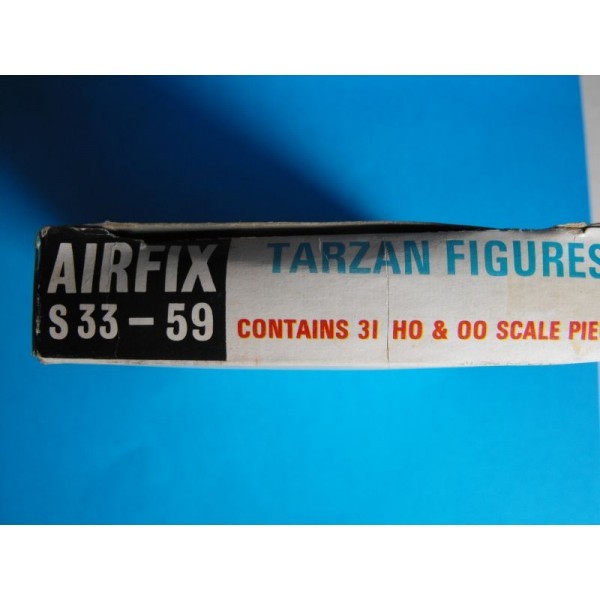 AIRFIX BOITE BLEU TARZAN FIGURINES