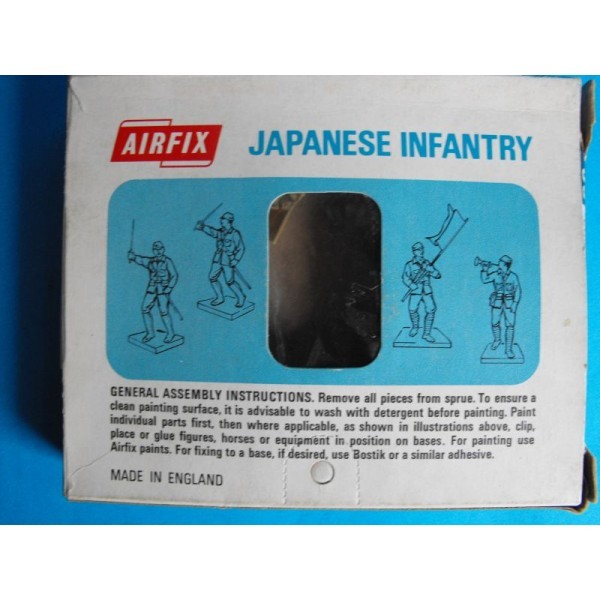 AIRFIX BLUE BOX  JAPANESE INFANTRY