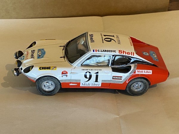 Simca CG MC Critérium des Cevennes 1970 slot résine