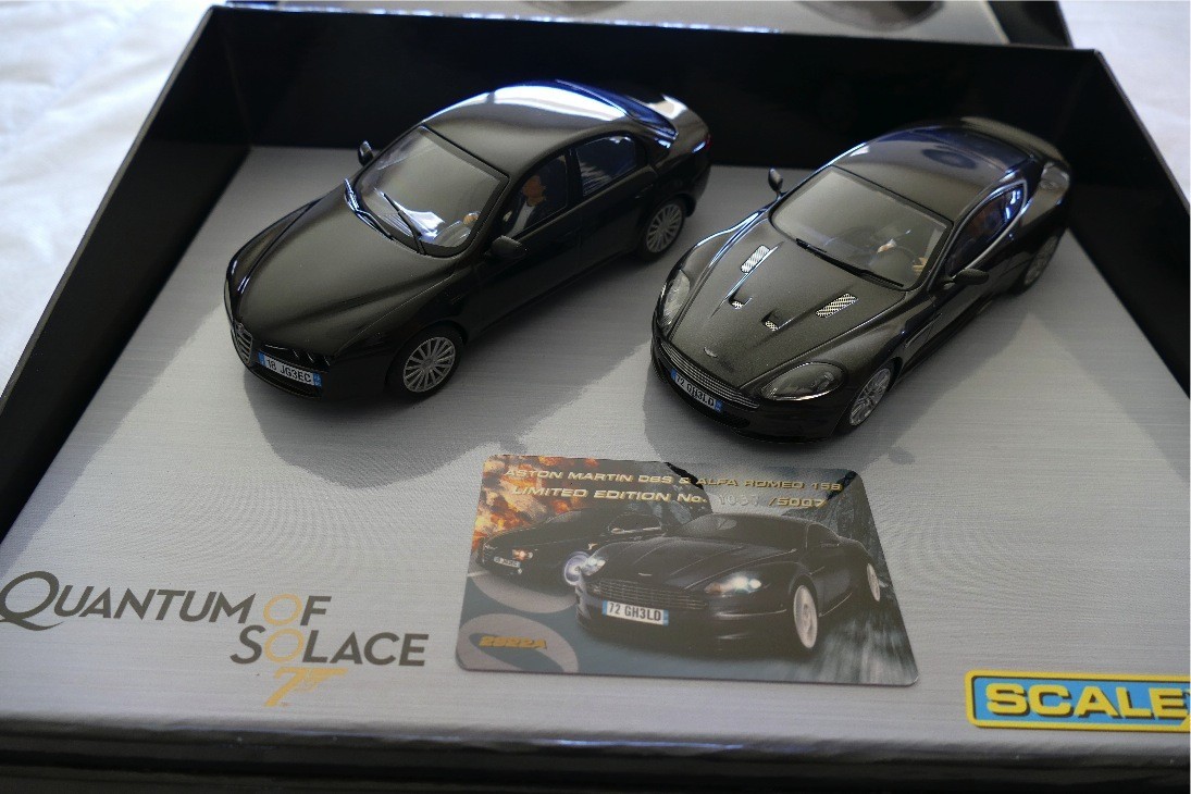 SCALEXTRIC REF C2922A QUANTUM OF SOLACE JAMES BOND 007