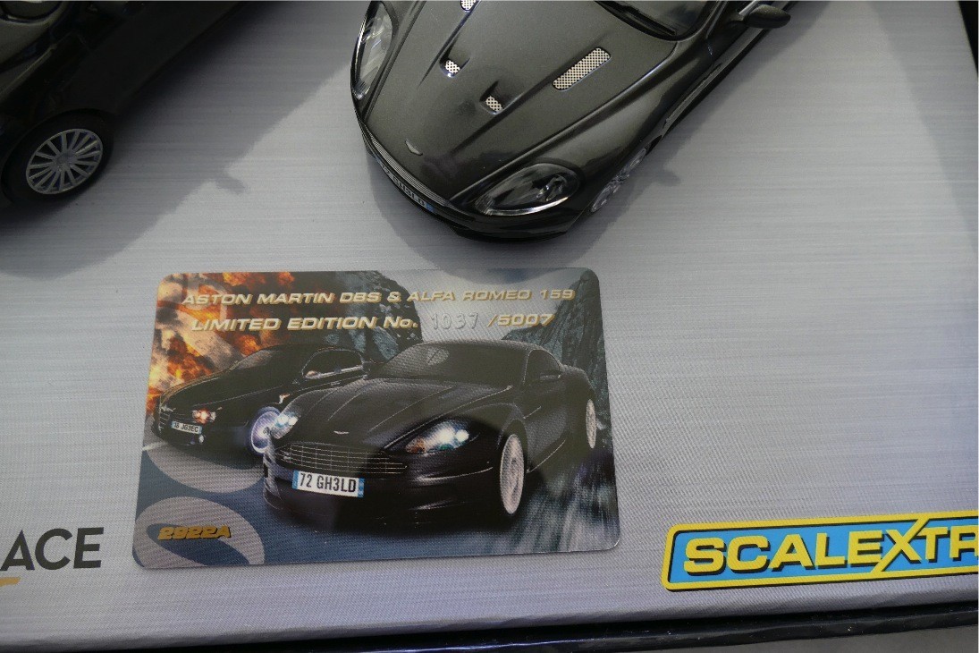 SCALEXTRIC REF C2922A QUANTUM OF SOLACE JAMES BOND 007