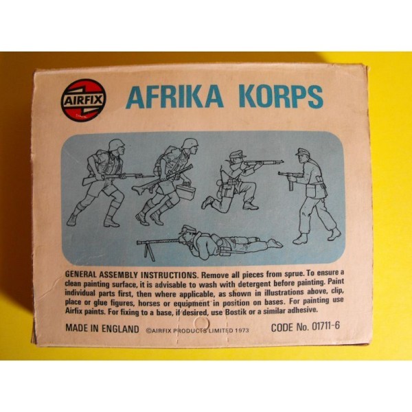 AIRFIX BLUE BOX AFRIKA KORPS