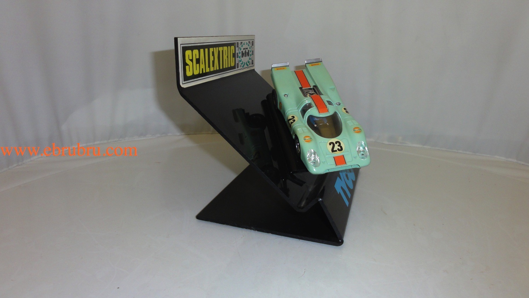 Presentoir exposition Scalextric Tyco rare