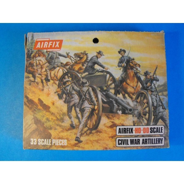 AIRFIX BLUE BOX AMERICAN CIVIL WAR ARTILLERY