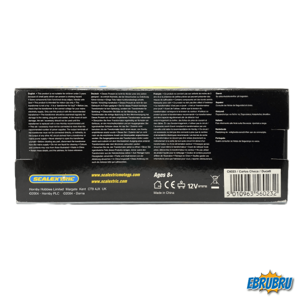 Ducati Carlos Checa SCALEXTRIC C6023