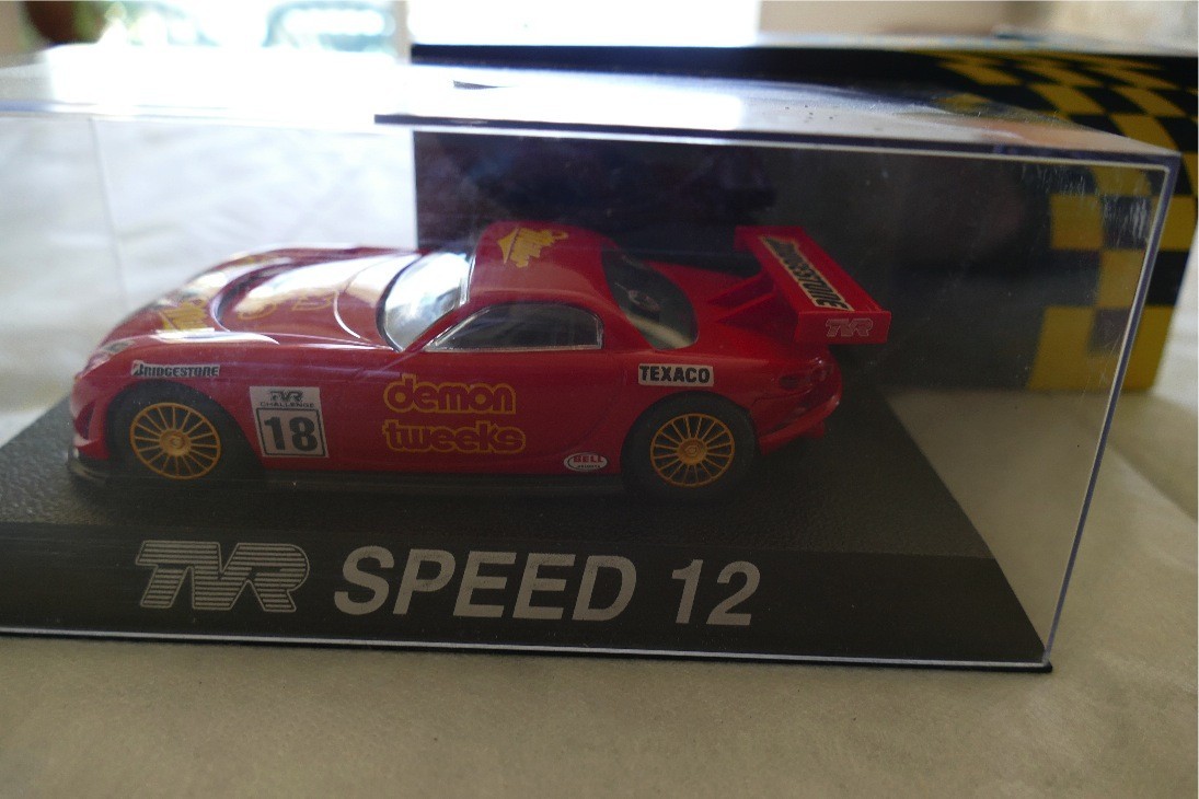 SCALEXTRIC REF C2209 TVR SPEED 12 DEMON TWEEKS No 18