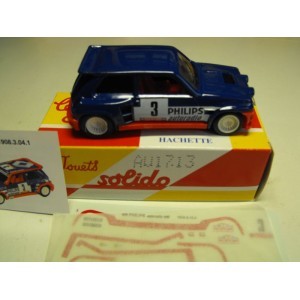 RENAULT 5 MAXI TURBO  1985   SOLIDO