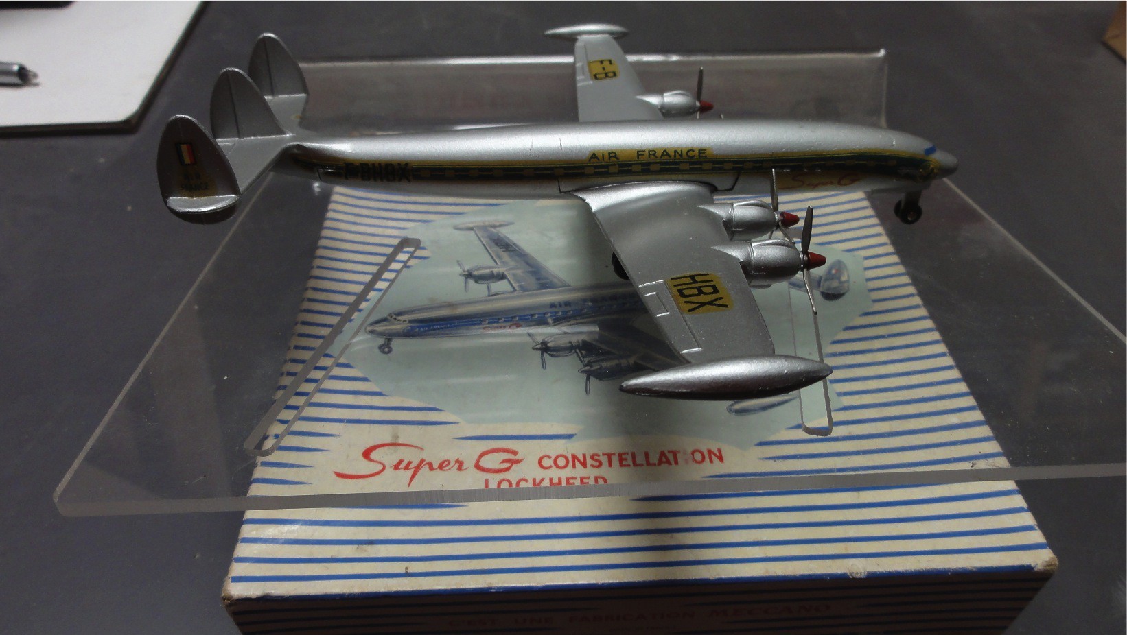 SUPER G CONSTELLATION LOCKHEED  DINKY SUPERTOYS RÉF 60 C TOYS  1/43