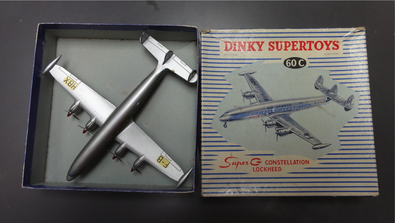 SUPER G CONSTELLATION LOCKHEED  DINKY SUPERTOYS RÉF 60 C TOYS  1/43