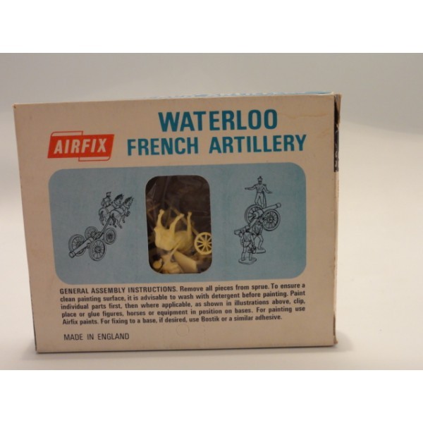 AIRFIX BLUE BOX WATERLOO FRENCH ARTILLERY TYPE 2