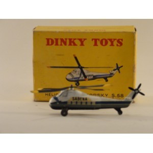 HELICOPTER SIKORSKY S.58  DINKY TOYS RÉF 60 D  1/43