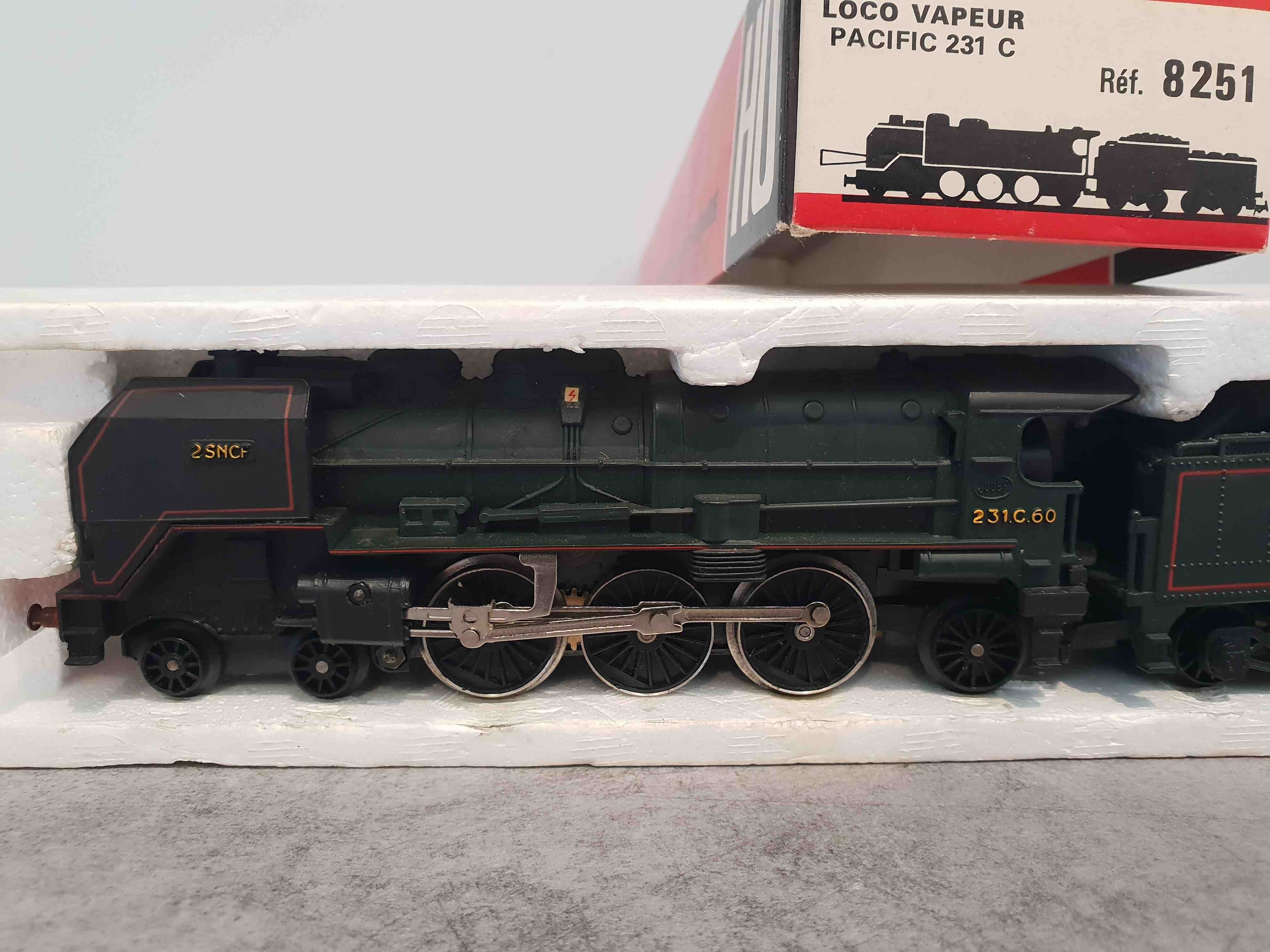 JOUEF 8251 LOCO VAPEUR PACIFIC 231