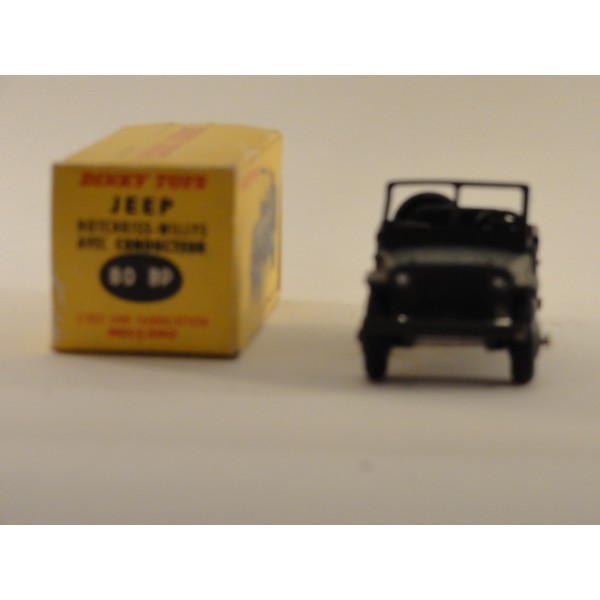 JEEP HOTCHKISS WILLYS DINKY TOYS RÉF 80 BP MILITAIRE 1/43