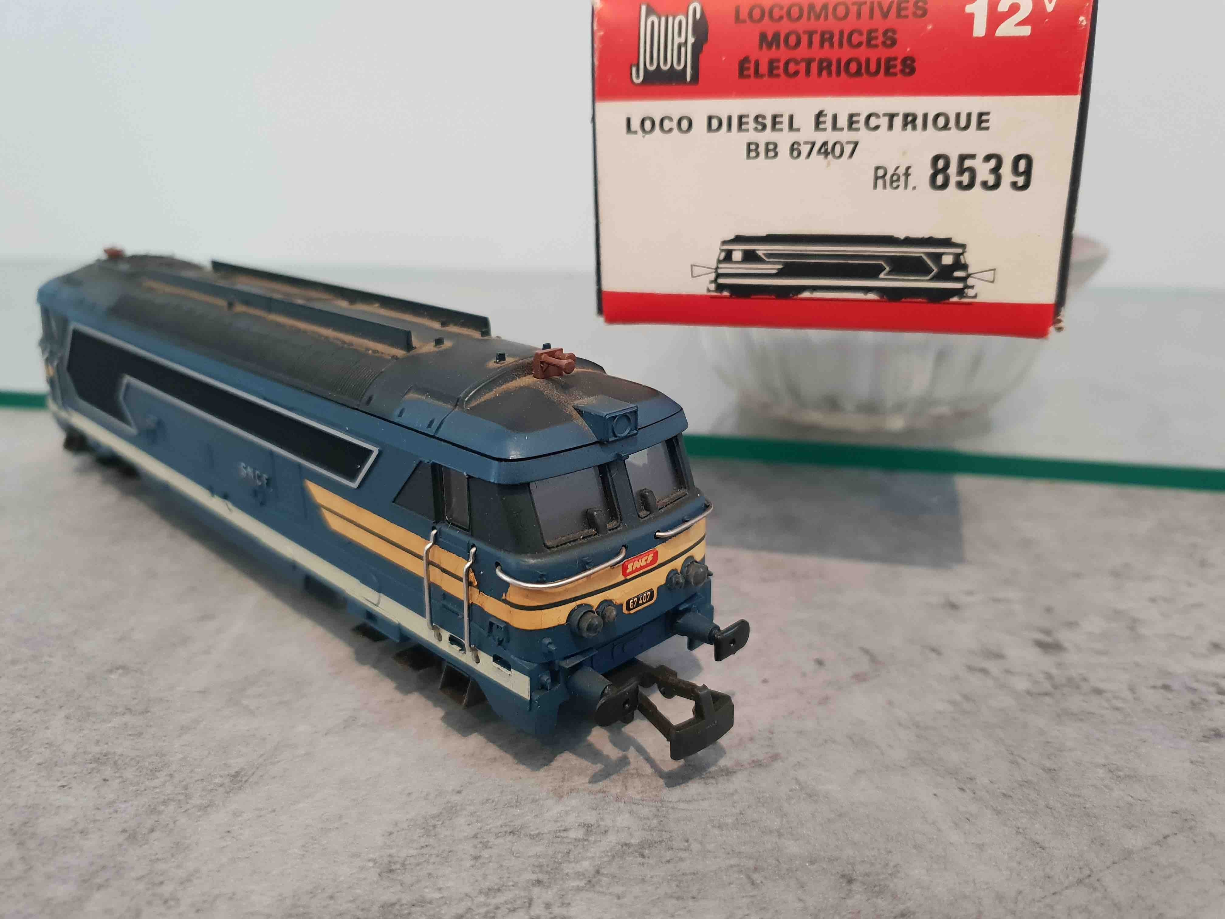 JOUEF 8539 LOCOMOTIVE BB 67407