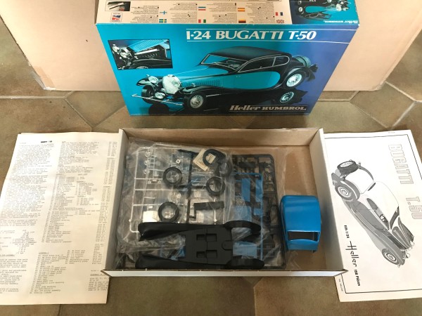 Bugatti T-50 HELLER Humbrol
