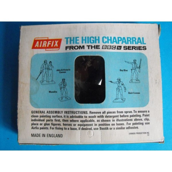 AIRFIX BLUE BOX THE HIGH CHAPARRAL  S 38