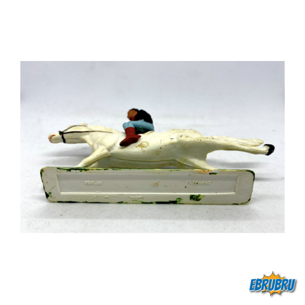 Cow Boys - Cavalier Fusil côté - Bleu - STARLUX 412