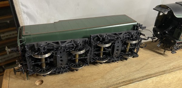 Locomotive 241 P à vapeur SNCF en laiton  echelle O