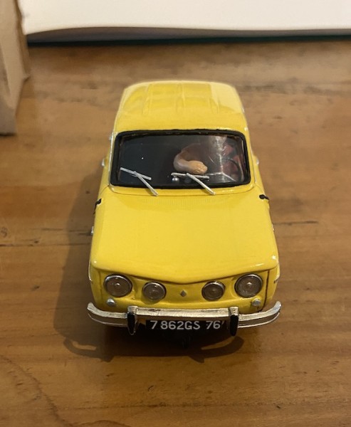 RENAULT 8 TS jaune Slot Classic CJ-09