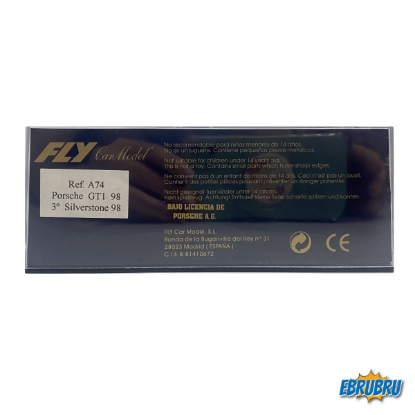 Porsche 911 GT1 3e Silverstone 1998 FLY A74