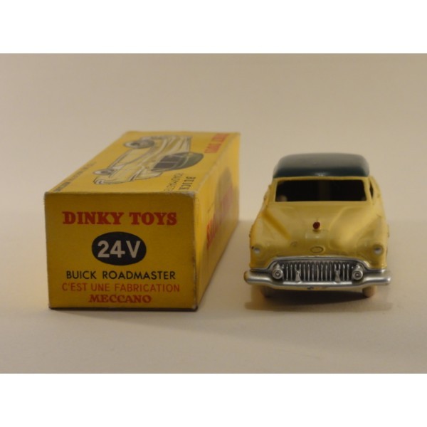 BUICK ROADMASTER BERLINE  DINKY TOYS RÉF 24 V VERT/CRÈME