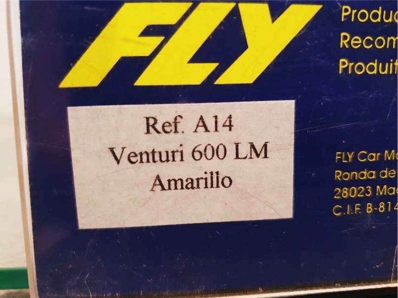 FLY A 14 VENTURI 600 LM AMARILLO