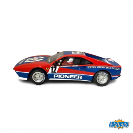 Ferrari GTO Pioneer Bleu et rouge SCALEXTRIC