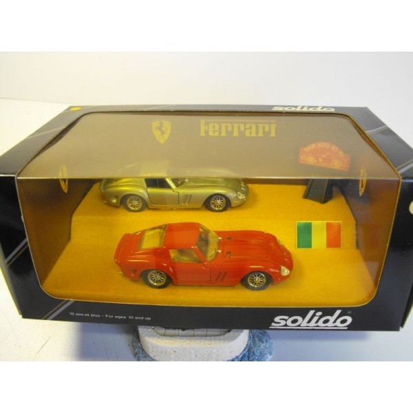 COFFRET FERRARI 250GTO  SOLIDO