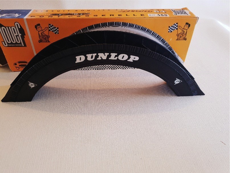 PONT PASSERELLE DUNLOP JOUEF CIRCUIT ROUTIER RECORD 64 REF 380