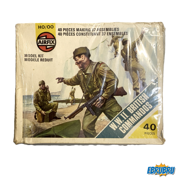 British commandos WW II AIRFIX S32