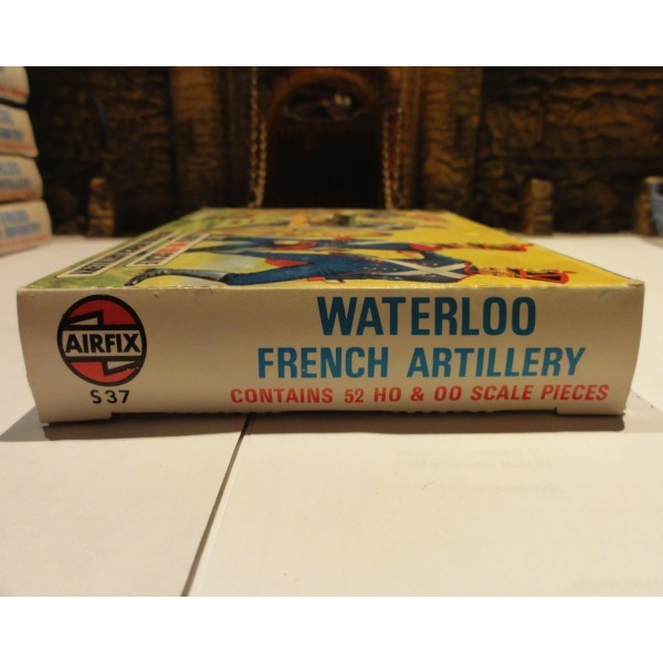 AIRFIX BLUE BOX HO OO WATERLOO FRENCH ARTILLERY TYPE 3