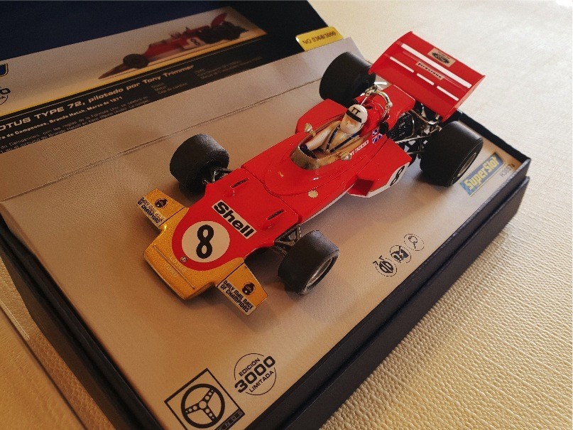 SUPER SLOT H3657A  LOTUS 72 - TONY TRIMMER EDITION LIMITÉE