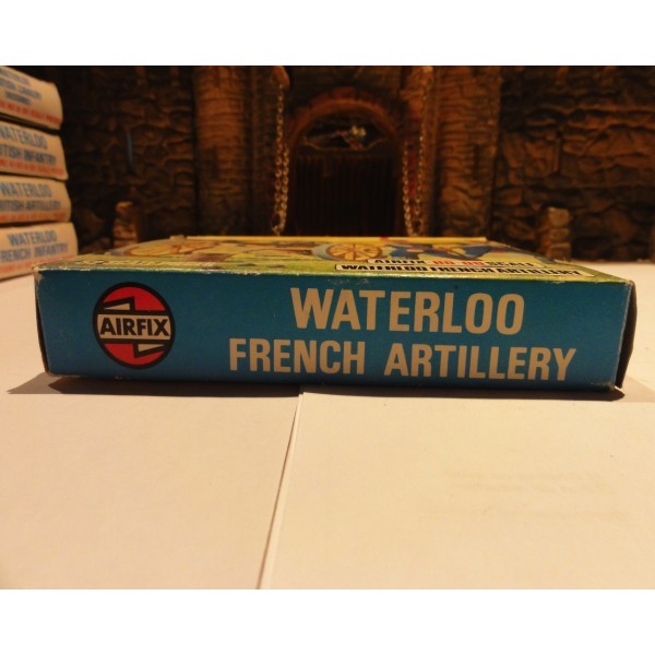 AIRFIX BLUE BOX HO OO WATERLOO FRENCH ARTILLERY TYPE 3