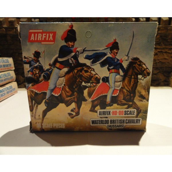 AIRFIX BLUE BOX WATERLOO BRITISH CAVALRY TYPE 3